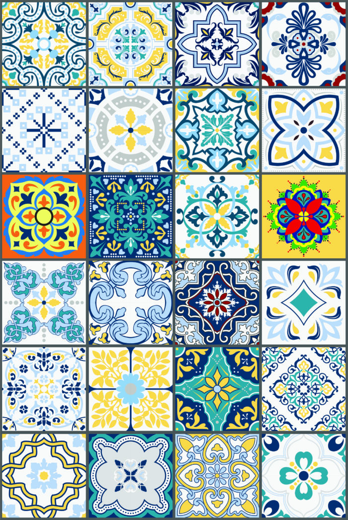 Vintage Tile Stickers